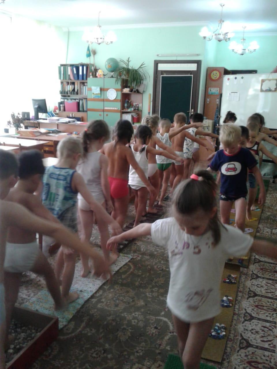 Конкурс на лучшее оборудование для закаливания.Закаливание после сна в старшей группе.